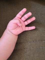 hands of the child