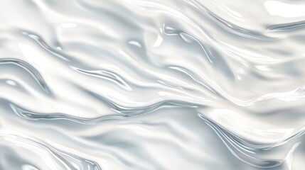 Water ripples texture white background.