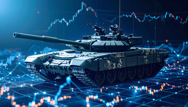 Military Tank and Financial Data Visualization - Powered by Adobe