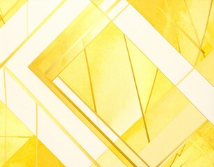 Abstract geometric pattern of gold and white