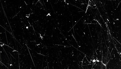 Abstract scratch patterns on black