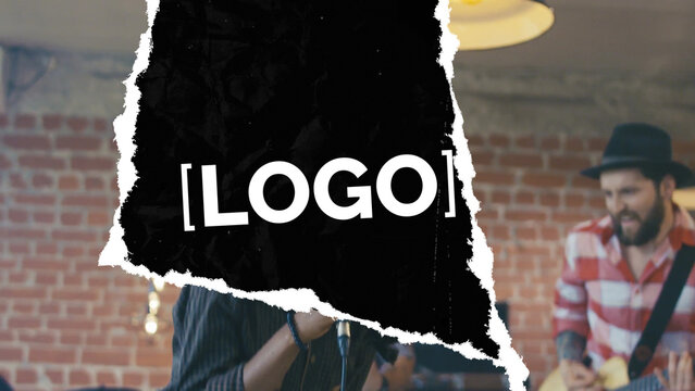 Ripped Logo Transition 02