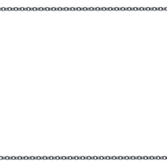 Mシングルチェーンの直線ボーダーフレーム