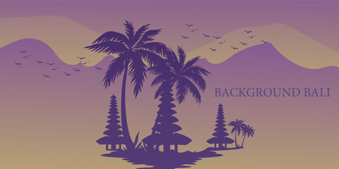 vector posters for Nyepi holiday greetings © Tiang Gawang