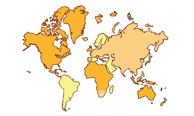 World Map Vector Collection 