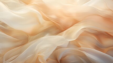 Obraz premium Soft, flowing fabric creates an elegant and dreamy abstract design.