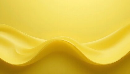 Soft, flowing yellow fabric folds