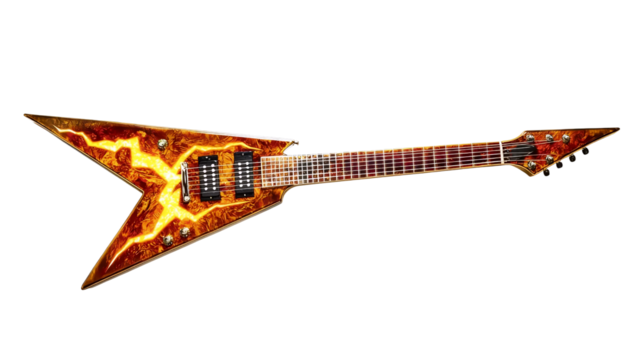 Lightning Guitar Design