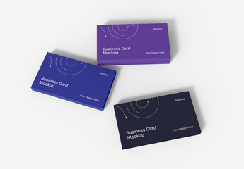 Business Card Mockup Presentation Template