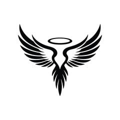 Angel Wings Logo Design