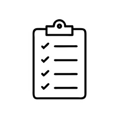 Clipboard with checklist Material SVG Icon copy