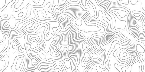 Topographic map pattern background vector. Abstract mountain terrain map background with abstract shape line texture. Design illustration for wall art, fabric, packaging, web, banner, wallpaper.
