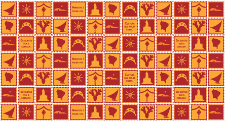 &Iacute;CONES NORDESTINOS, ICONES DO NORDESTE, ICONES DO SERT&Atilde;O, ICONES SERTANEJO