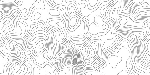 Topographical Contour Lines: A detailed illustration of topographical contour lines, showcasing the abstract representation of the earth's surface.