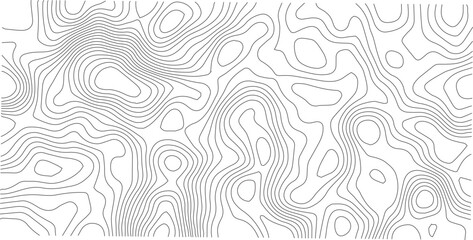 Topographical Map: A detailed illustration of a topographical map, featuring contoured lines that define the terrain. This intricate design suggests complex landscapes and elevations.