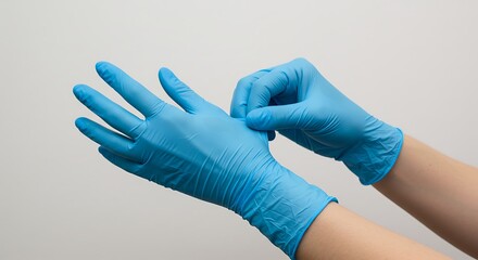 Blue Protective Gloves: Preparing for Hygiene and Safety