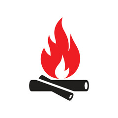 Flat Hot Logo Icon