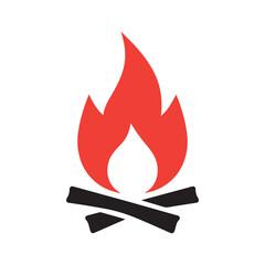 Gradient Fire Symbol