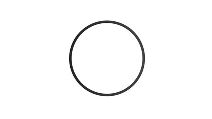 Circle Outline PNG – Border Shape with Transparent Background