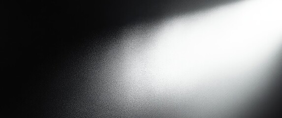 Grayscale Gradient Texture with Light Beam Effect over Surface and Transparent Background