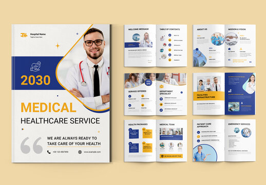 Medical Healthcare Brochure Template