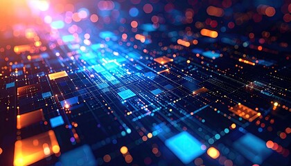 Abstract digital circuit board (1)