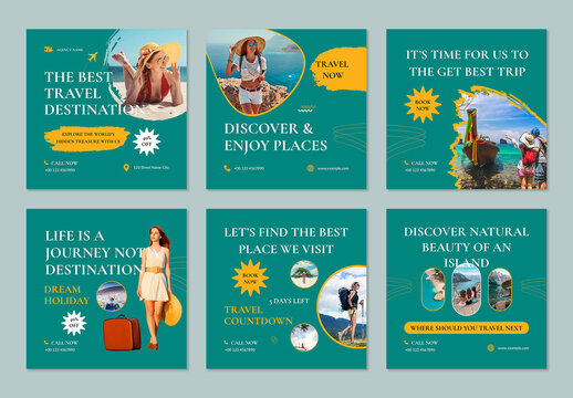 Travel Explorers Social Media Post