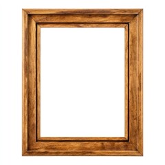 Mid-Century Modern picture frame wood blackboard decoration.