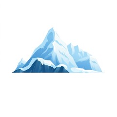 Ice nature landscape formation.