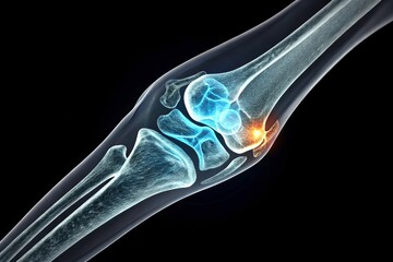 x-default Knee Joint Pain Anatomy X-Ray Image