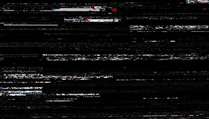 Abstract glitch image