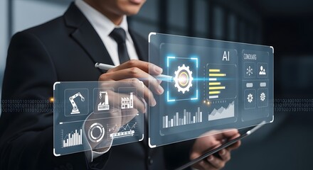 Ai manufacturing consulting services for business automation and digital transformation