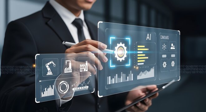 Ai manufacturing consulting services for business automation and digital transformation