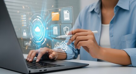 Cloud computing data storage and security solutions for business it infrastructure needs