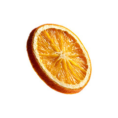 a dried orange on transparent background PNG