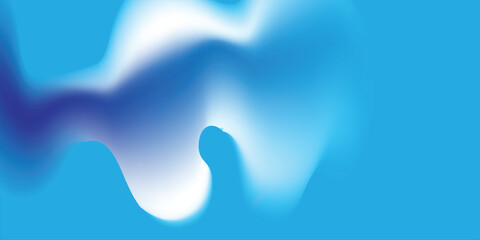 Aesthetic bright blue sky set. Pastel blue vertical vector banner. Bright cloudy sky gradient background. Simple soft light background. Gradient template design for posters and social posts.