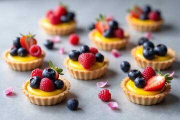 cupcake with berries
