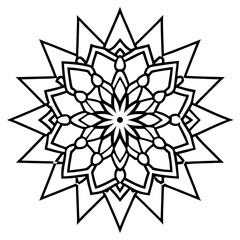 Luminous Mandala Vector