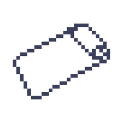 yoga mat retro pixel art