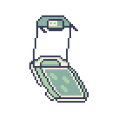 treadmill gym object pixel art