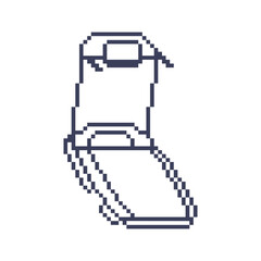 treadmill gym object pixel art