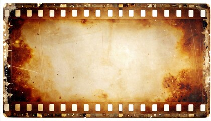 Aged film strip texture
