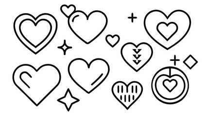 Clean Minimalist Report and Analytics Icon Set