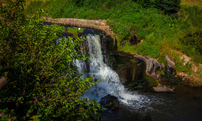 waterfall in the forest