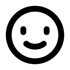 Fototapeta premium smile happy icon