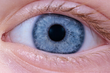 close up of human eye