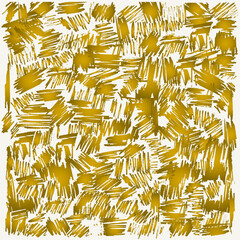Illustration Dessin Abstrait Lignes, Gribouillis, Pop Design, Couleurs multiples, Fait main, Entrelacs, Carnet de Notes Vecteur, Or, Doré