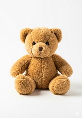Obraz premium Teddy bear&nbsp;on white background
