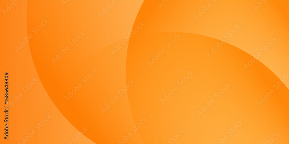 Poster Vector orange line background curve element with white space for text and message design, overlapping layers, vector