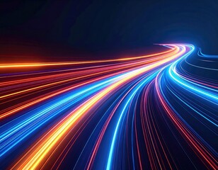 Abstract speed lines (4)